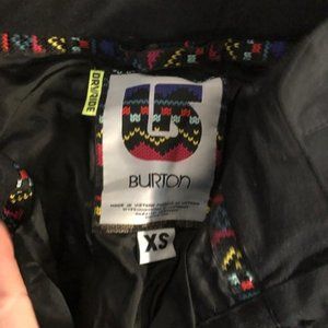 WOMENS BURTON XS SNOW PANTS